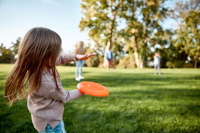 Spielerische und motorischen Aktivitäten