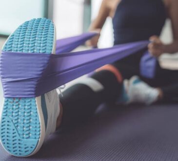 Training mit dem Fitnessband